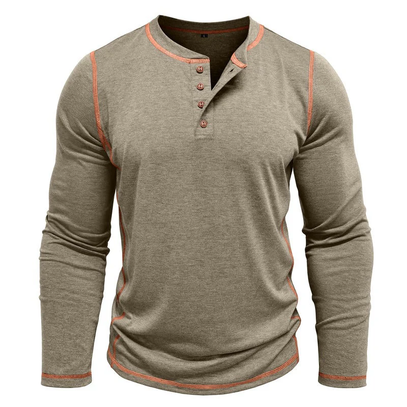 Johan® | Long-Sleeve Henley - Image 7