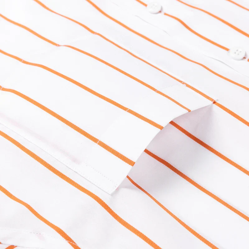 John | Elegant Striped Cotton Shirt - Image 12