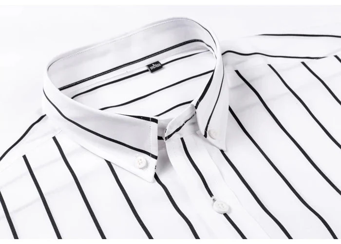 John | Elegant Striped Cotton Shirt - Image 22