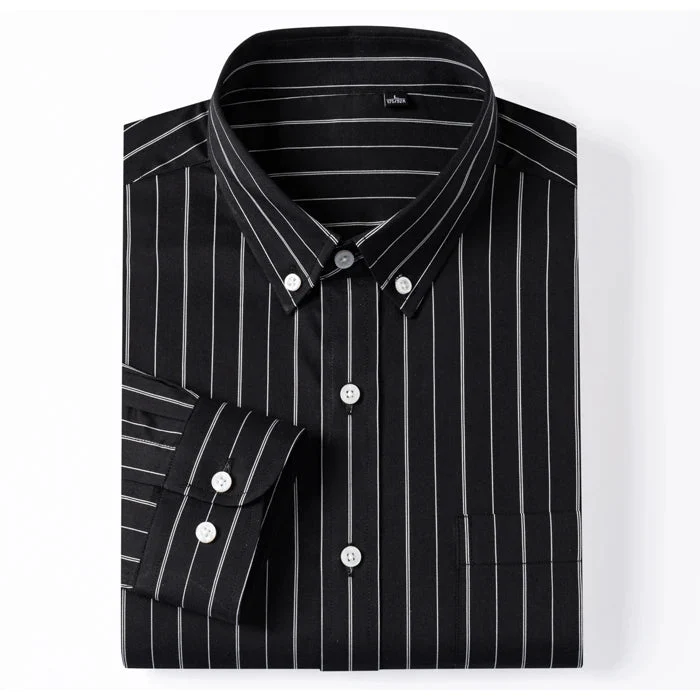 John | Elegant Striped Cotton Shirt - Image 3
