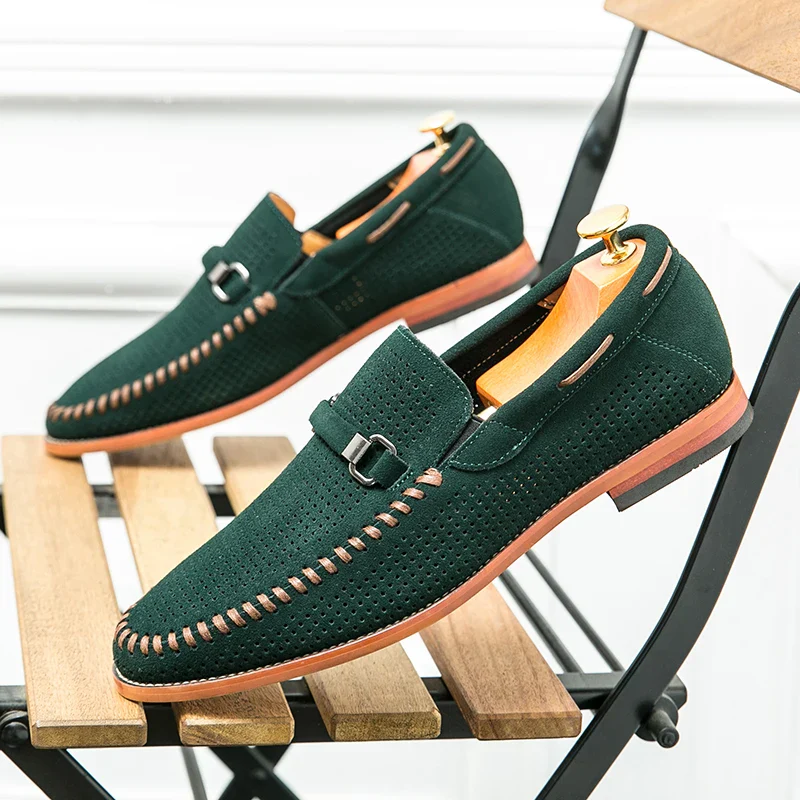 John | Firenze Suede Loafers - Image 16