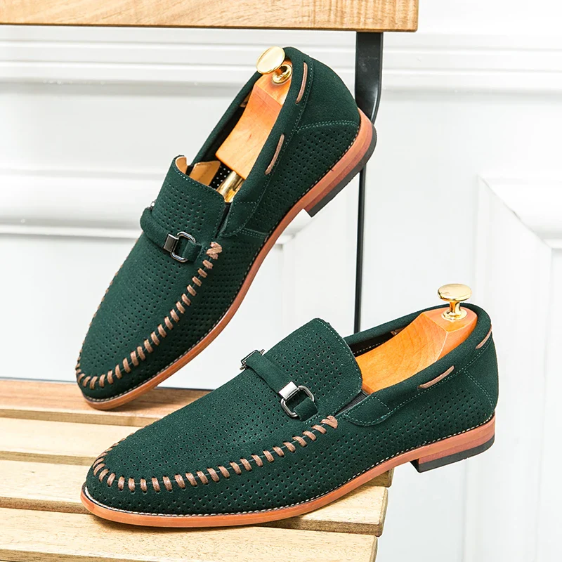 John | Firenze Suede Loafers - Image 17