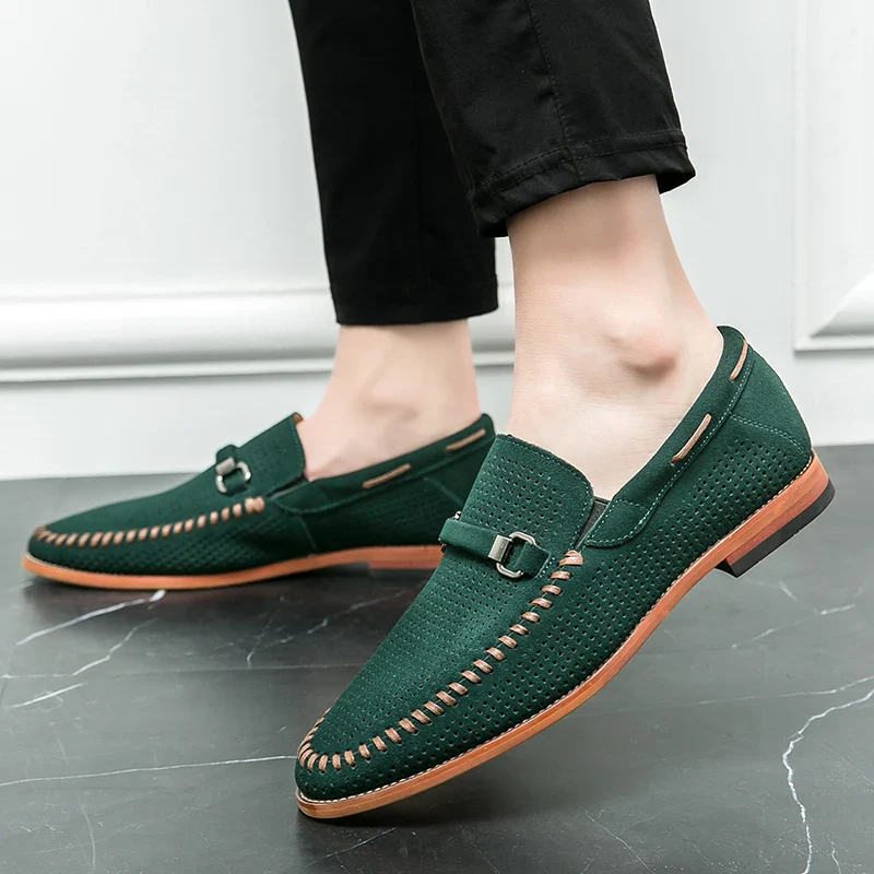 John | Firenze Suede Loafers - Image 20