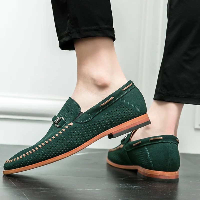 John | Firenze Suede Loafers - Image 21