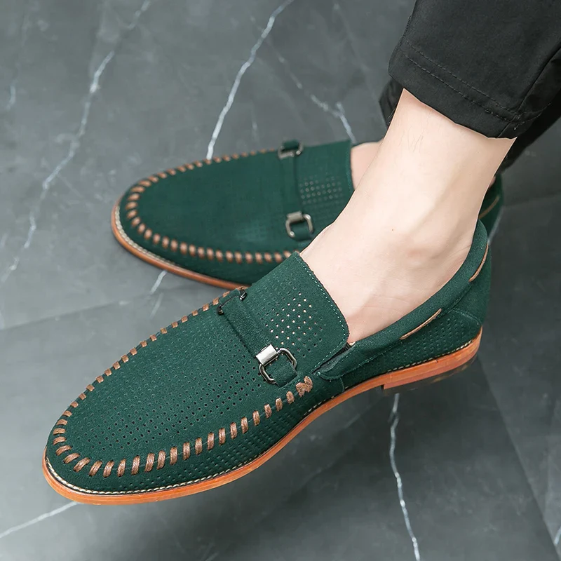 John | Firenze Suede Loafers - Image 22