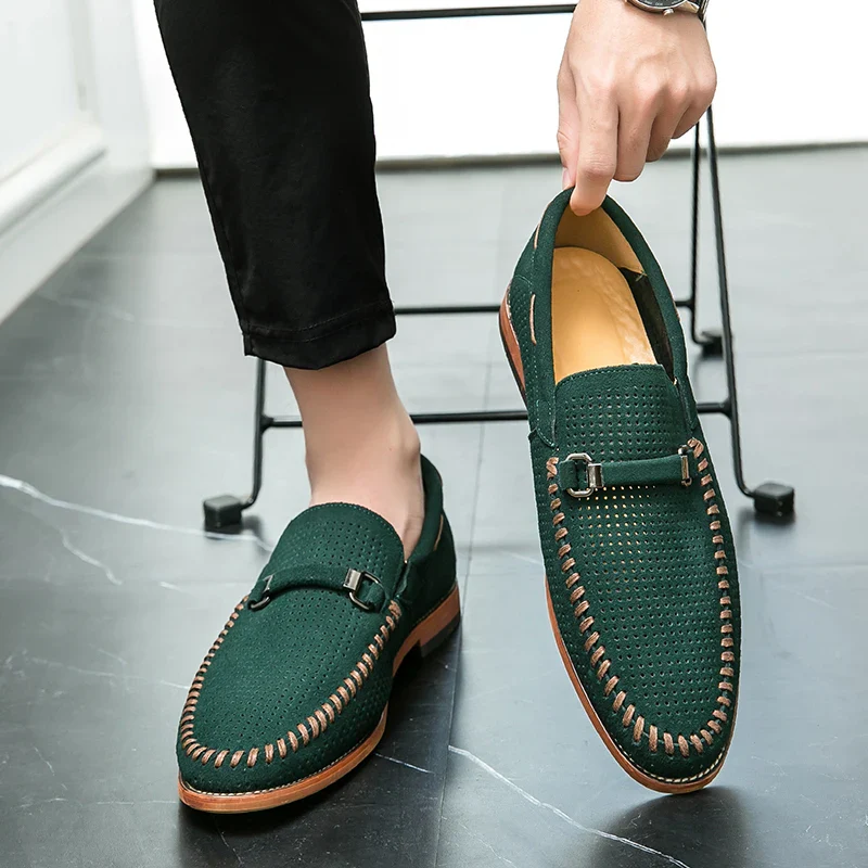 John | Firenze Suede Loafers - Image 24