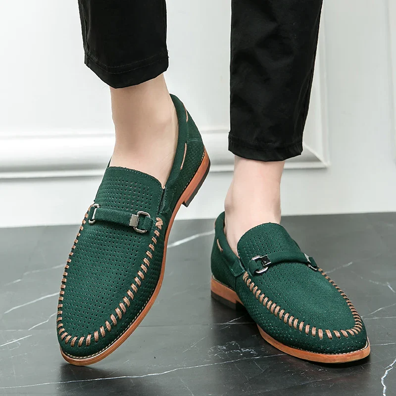 John | Firenze Suede Loafers - Image 25