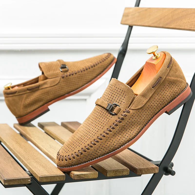 John | Firenze Suede Loafers - Image 3