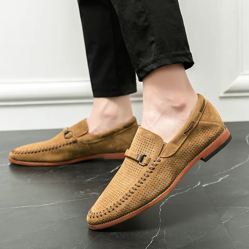 John | Firenze Suede Loafers - Image 7