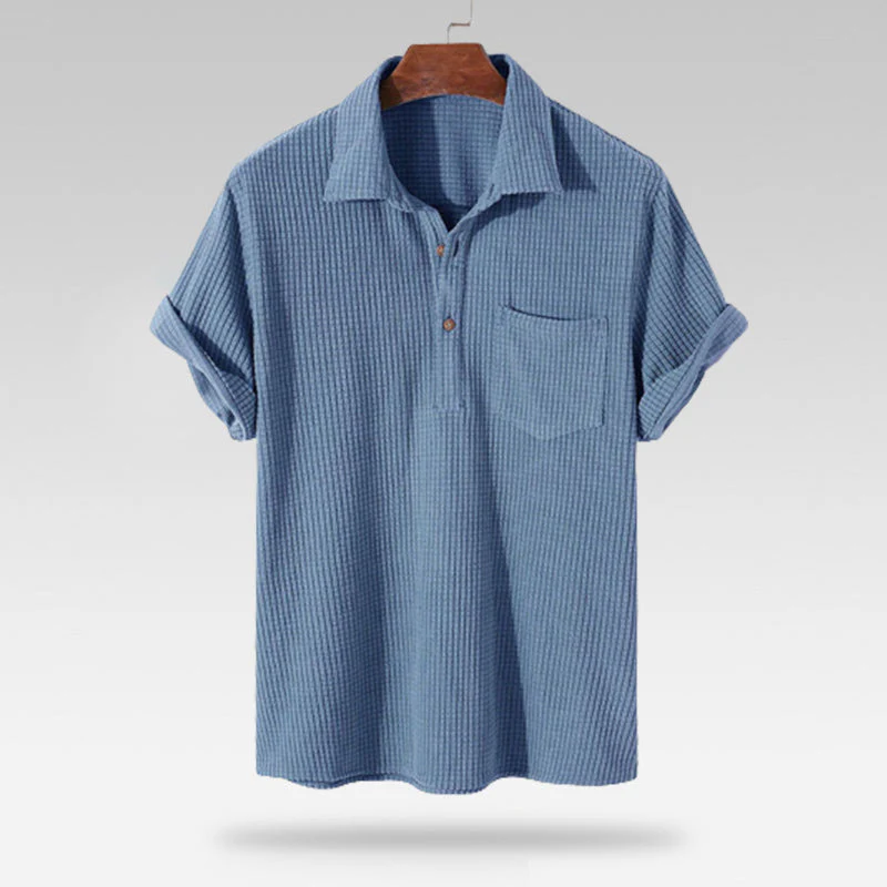 Johnnie® | Men'S Casual Loose Checkered Short-Sleeved T-Shirt - Image 4