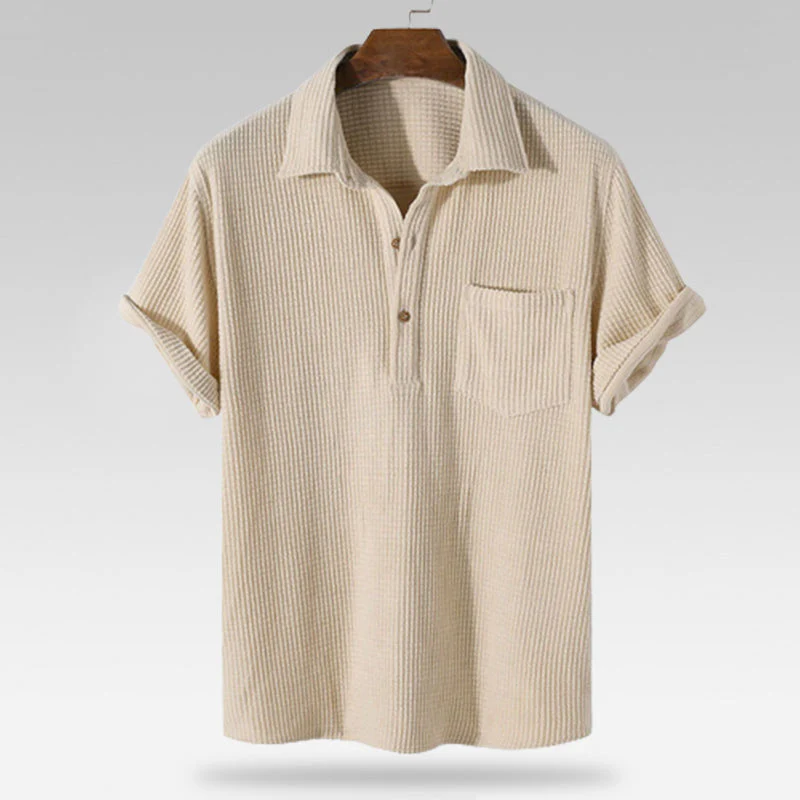 Johnnie® | Men'S Casual Loose Checkered Short-Sleeved T-Shirt - Image 5