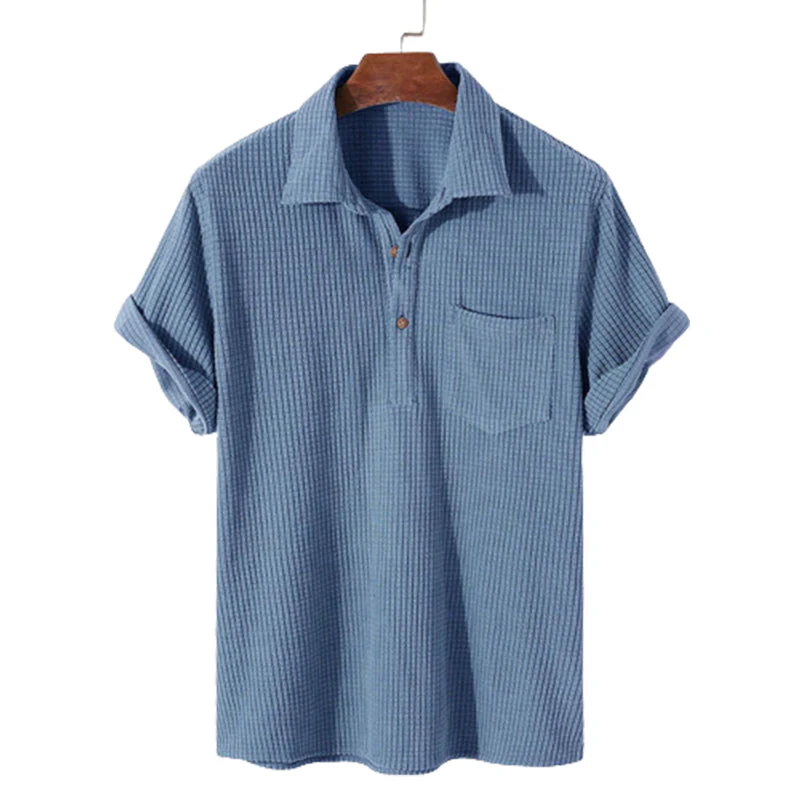 Johnnie® | Men'S Casual Loose Checkered Short-Sleeved T-Shirt - Image 7