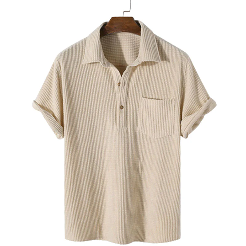 Johnnie® | Men'S Casual Loose Checkered Short-Sleeved T-Shirt - Image 9