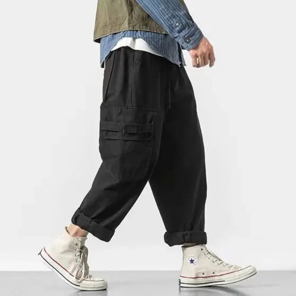 Johnnie® | Vintage Cargo Baggy Pantsn - Image 3