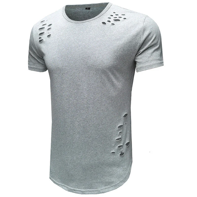 Jolyon® | Men'S Slim Solid Color Crew Neck T-Shirt - Image 10