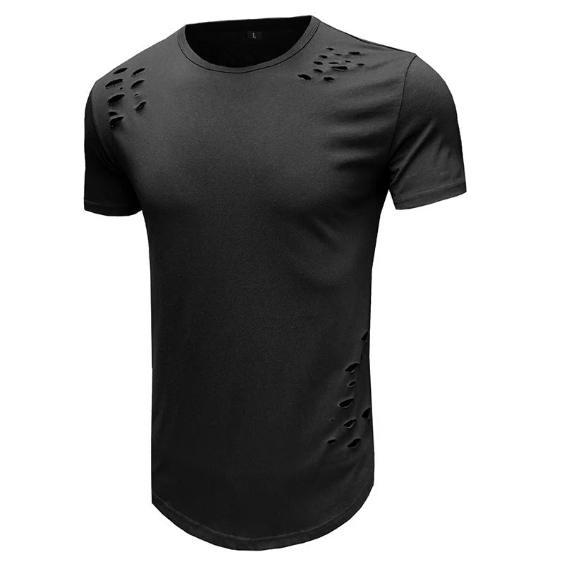 Jolyon® | Men'S Slim Solid Color Crew Neck T-Shirt - Image 11