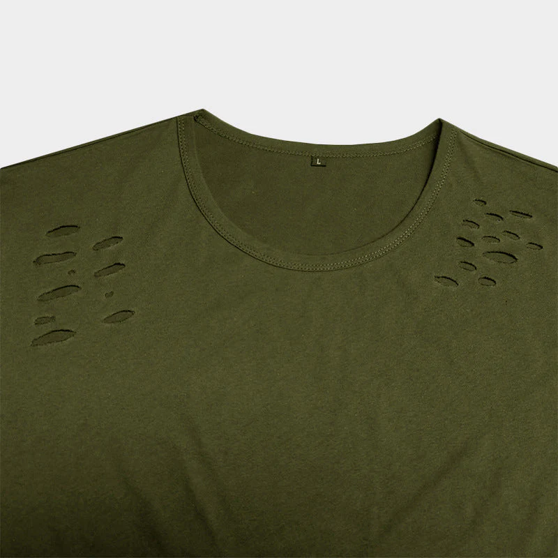 Jolyon® | Men'S Slim Solid Color Crew Neck T-Shirt - Image 5
