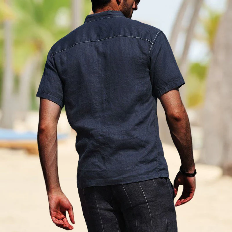 Jonah® | Cotton Blend Short Sleeve Shirt For Men - Image 11