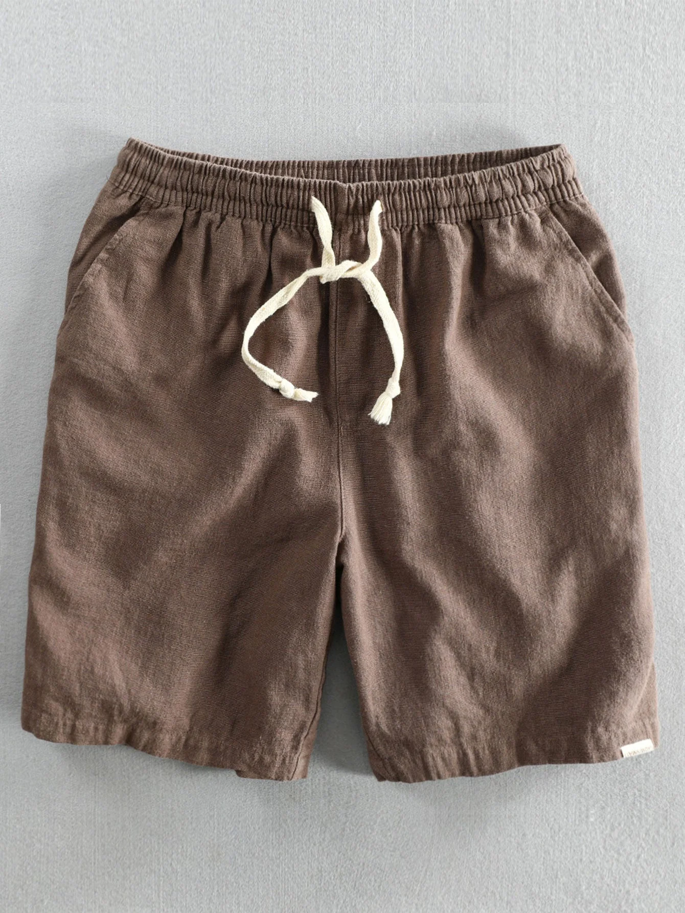 Jonás® | Linen Cotton Blend Drawstring Shorts - Image 3