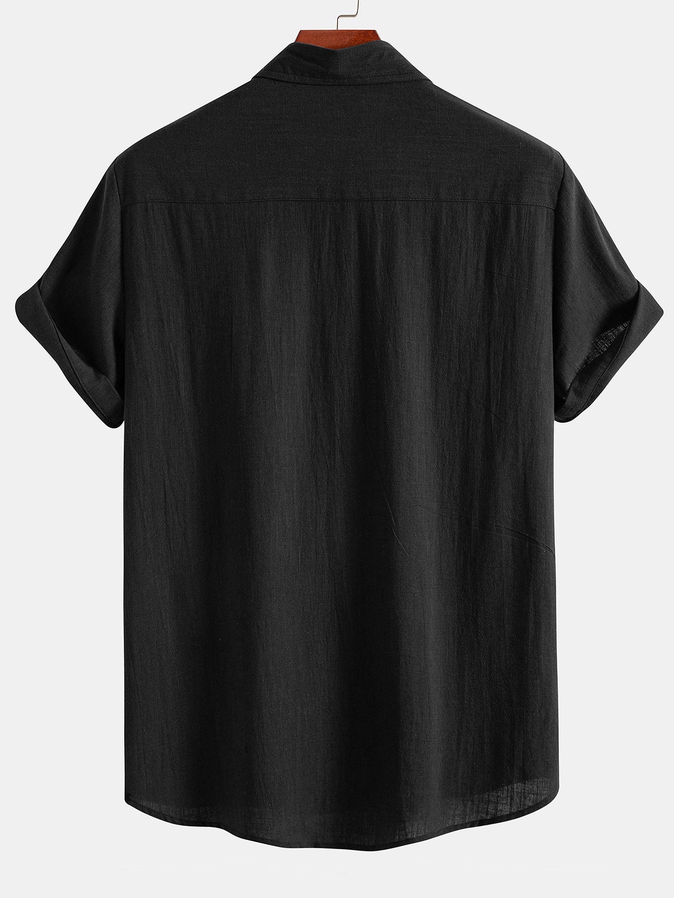 Jonás® | Linen Look Contrast Button Up Shirt & Straight Leg Linen Pants - Image 11
