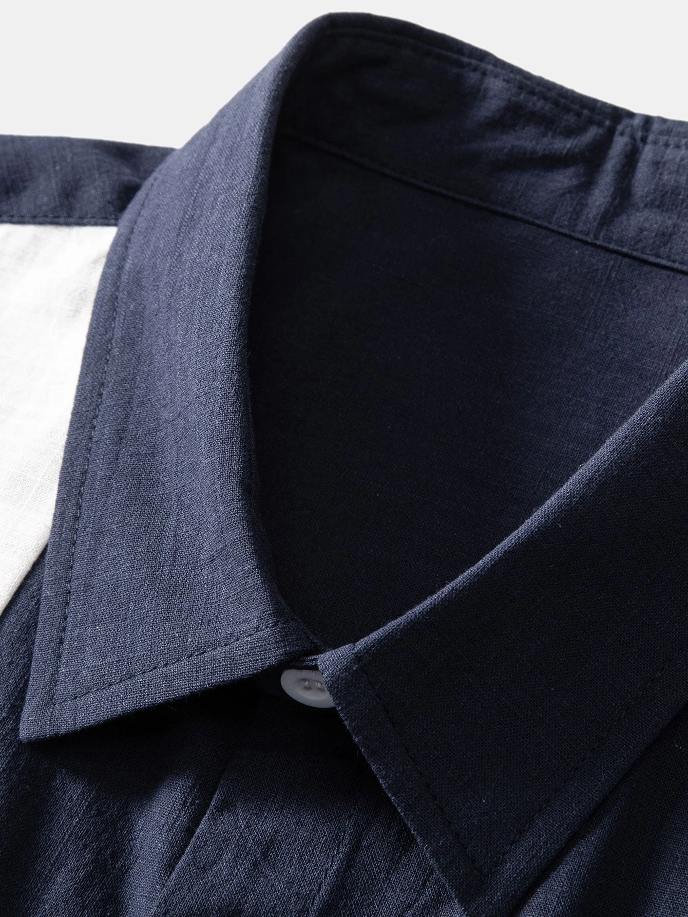 Jonás® | Linen Look Contrast Button Up Shirt & Straight Leg Linen Pants - Image 17