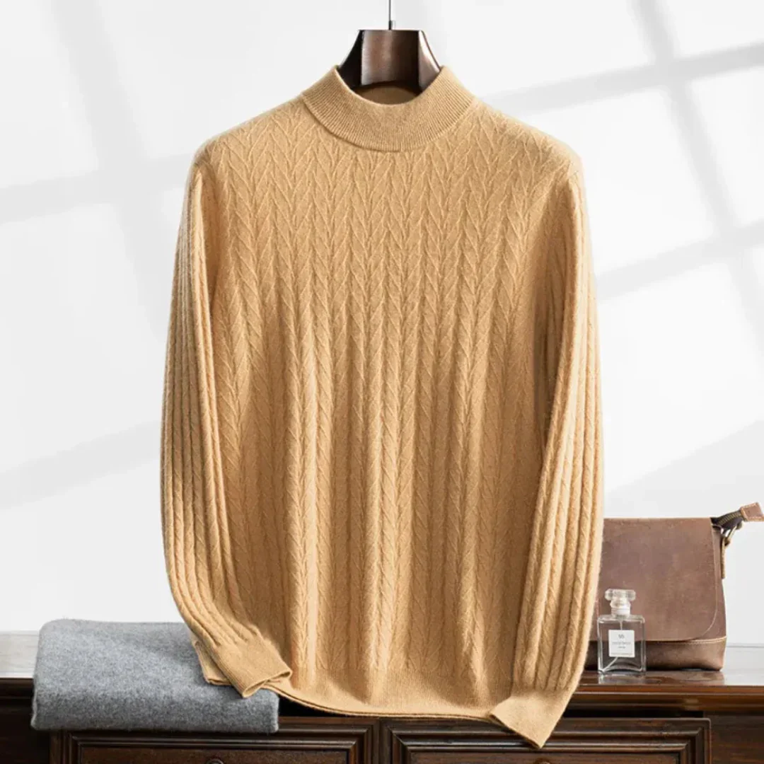 Jonas | Orion Luxe Cashmere Turtleneck Sweater - Image 2