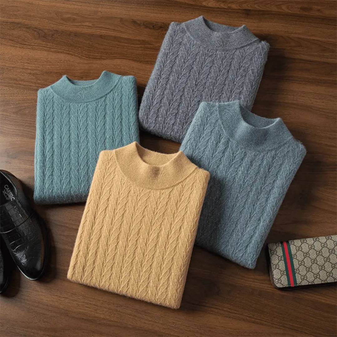 Jonas | Orion Luxe Cashmere Turtleneck Sweater - Image 7