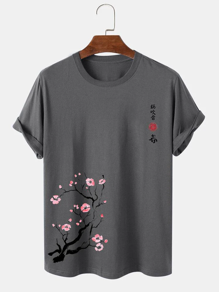 Jonathan® | Cherry Blossoms Print T-Shirt - Image 11