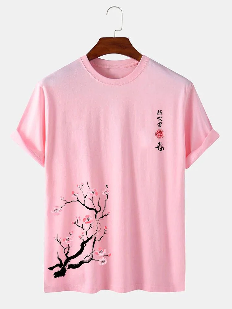 Jonathan® | Cherry Blossoms Print T-Shirt - Image 3