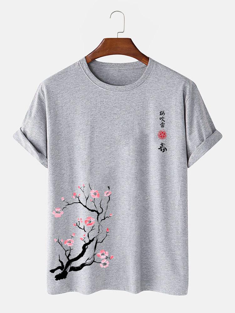 Jonathan® | Cherry Blossoms Print T-Shirt - Image 5