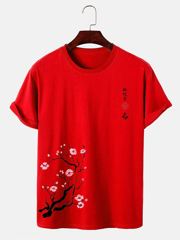 Jonathan® | Cherry Blossoms Print T-Shirt - Image 8