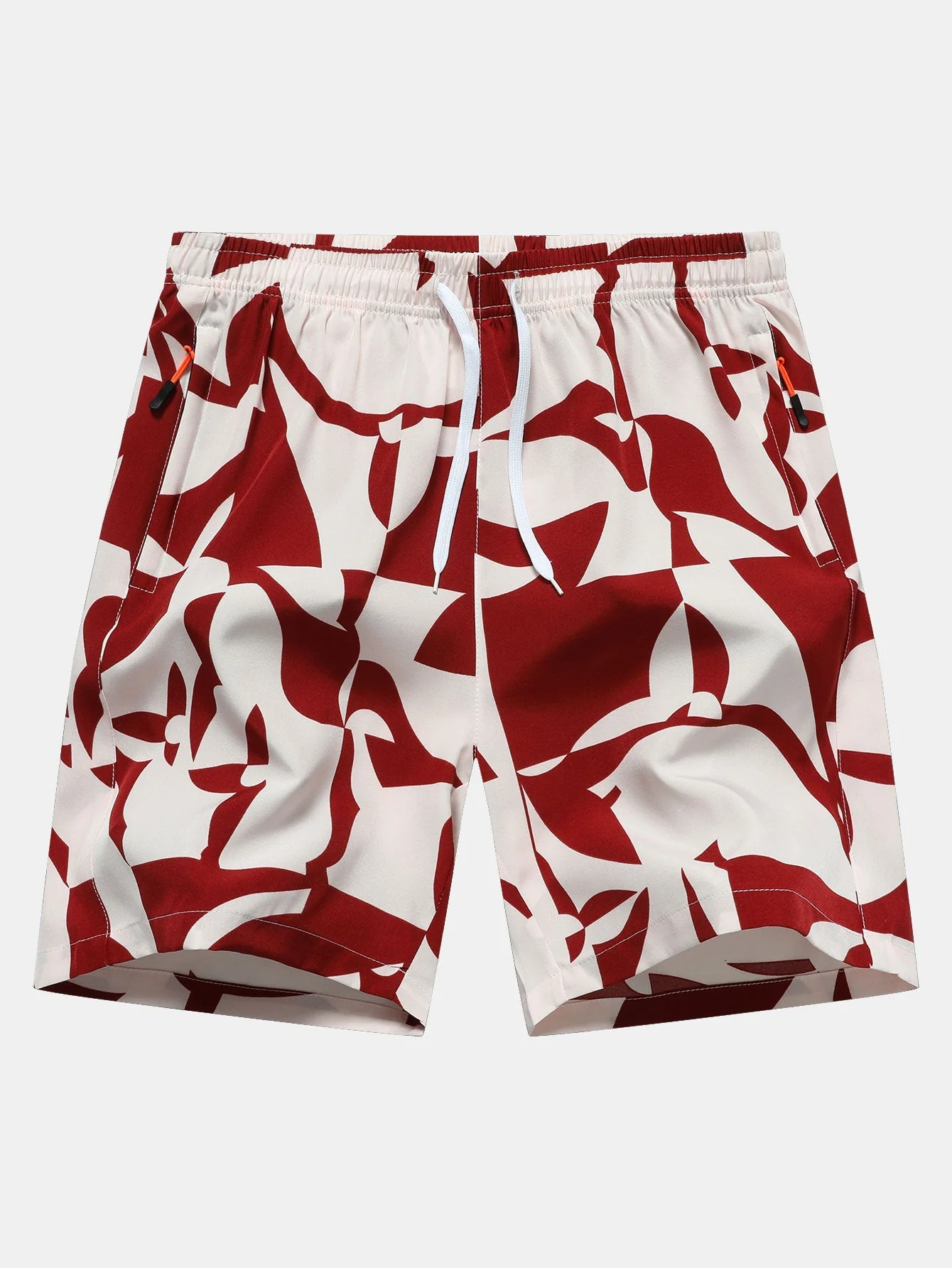 Jonathan® | Color Block Print Zipper Pocket Shorts - Image 3