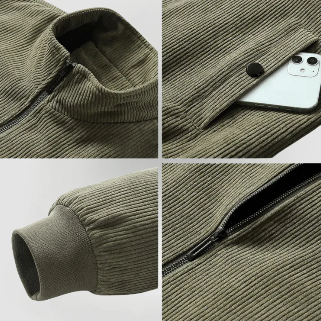 Jonathan® | Corduroy Winter Coat - Image 2
