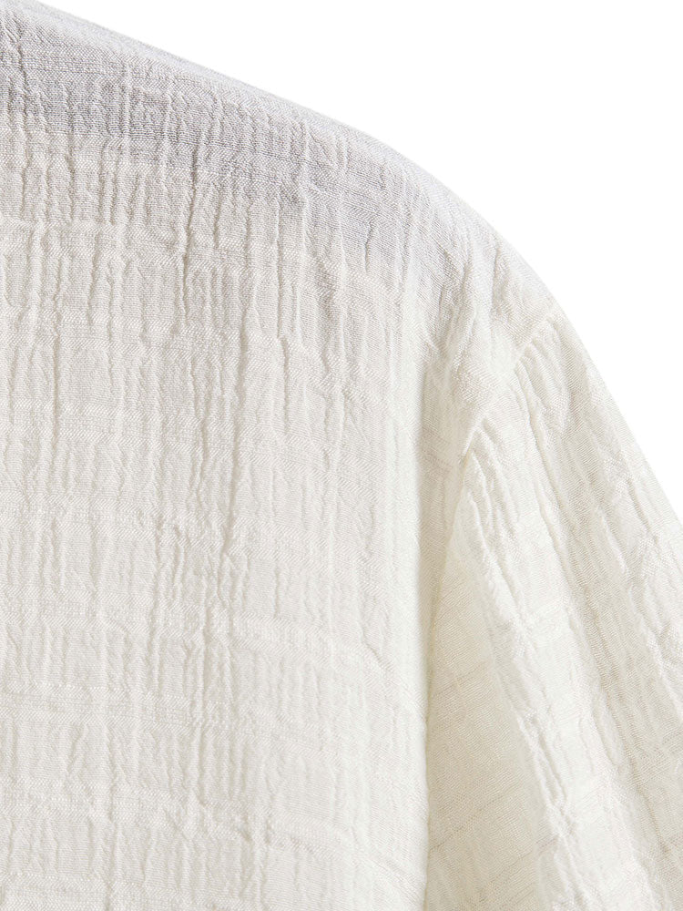 Jonathan® | Textured Fabric Short Sleeve Shirt - Image 14