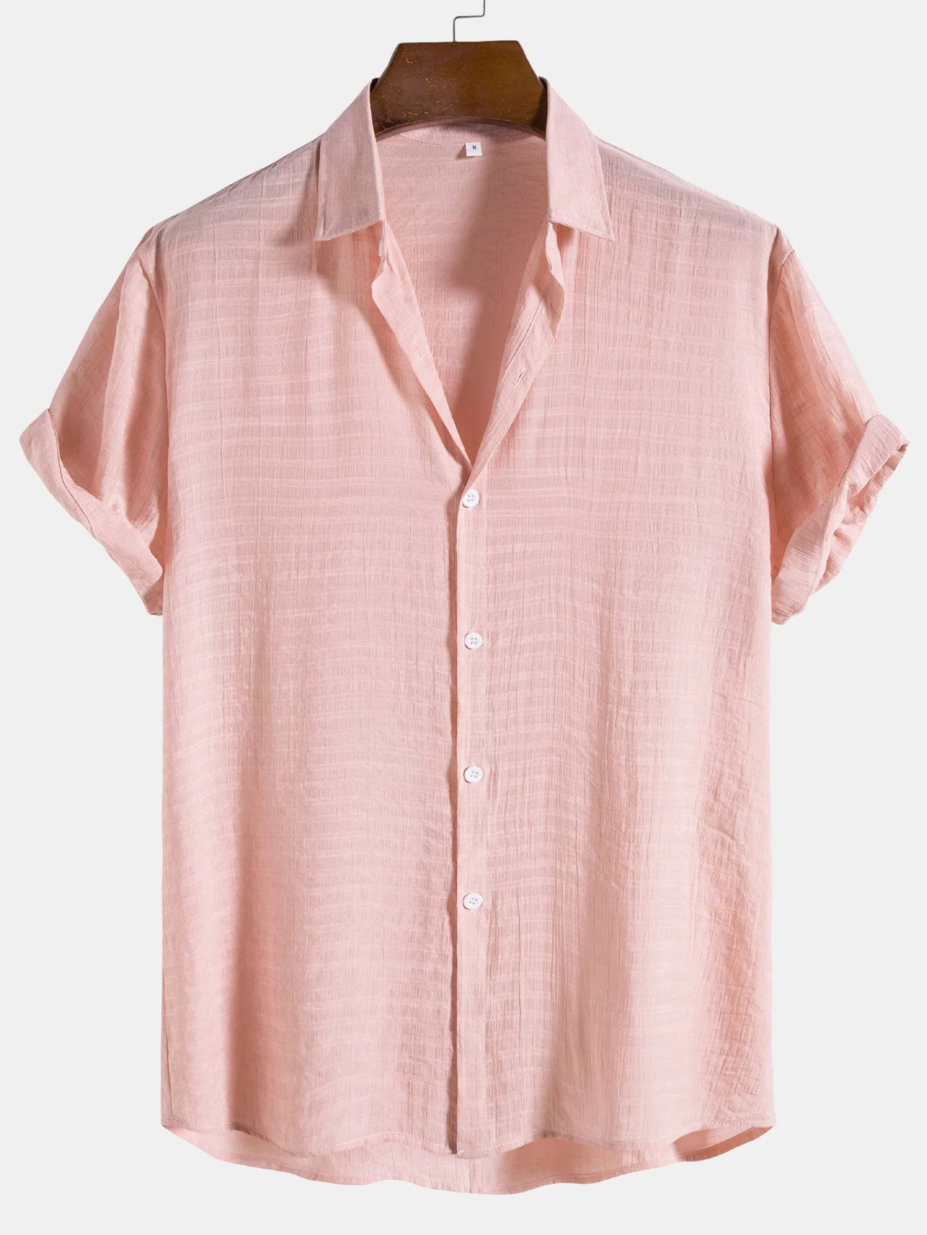 Jonathan® | Textured Fabric Short Sleeve Shirt - Image 8