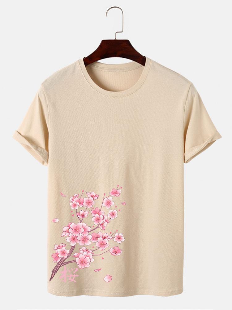 Jordan® | Cherry Blossoms Print T-Shirt - Image 2
