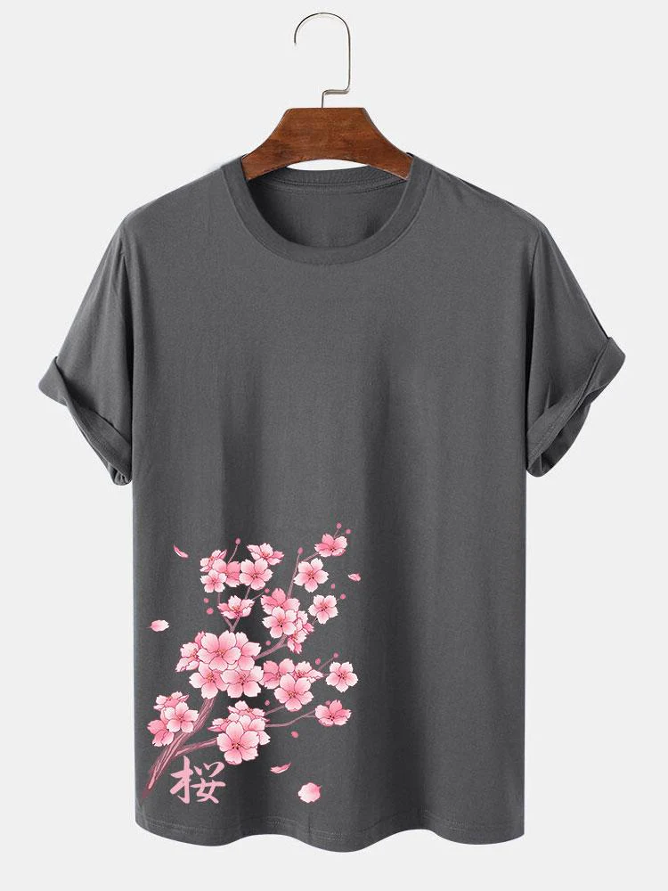 Jordan® | Cherry Blossoms Print T-Shirt - Image 4