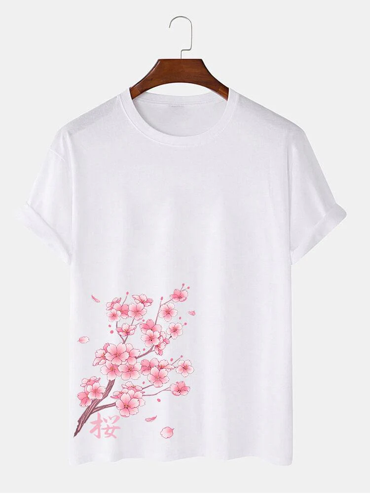 Jordan® | Cherry Blossoms Print T-Shirt - Image 5