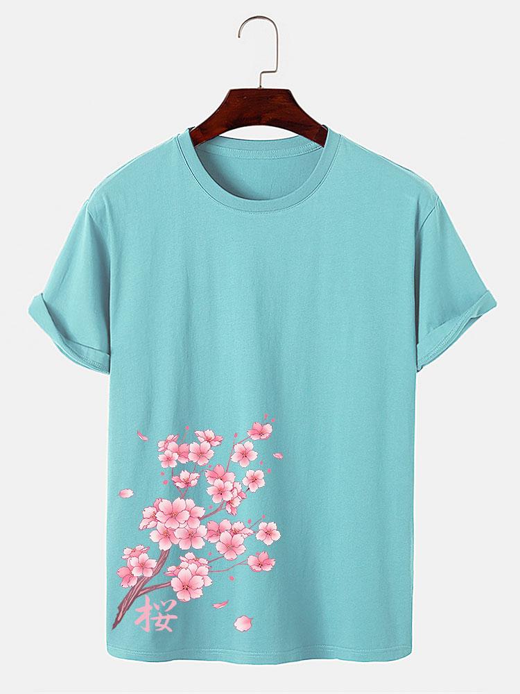 Jordan® | Cherry Blossoms Print T-Shirt - Image 8