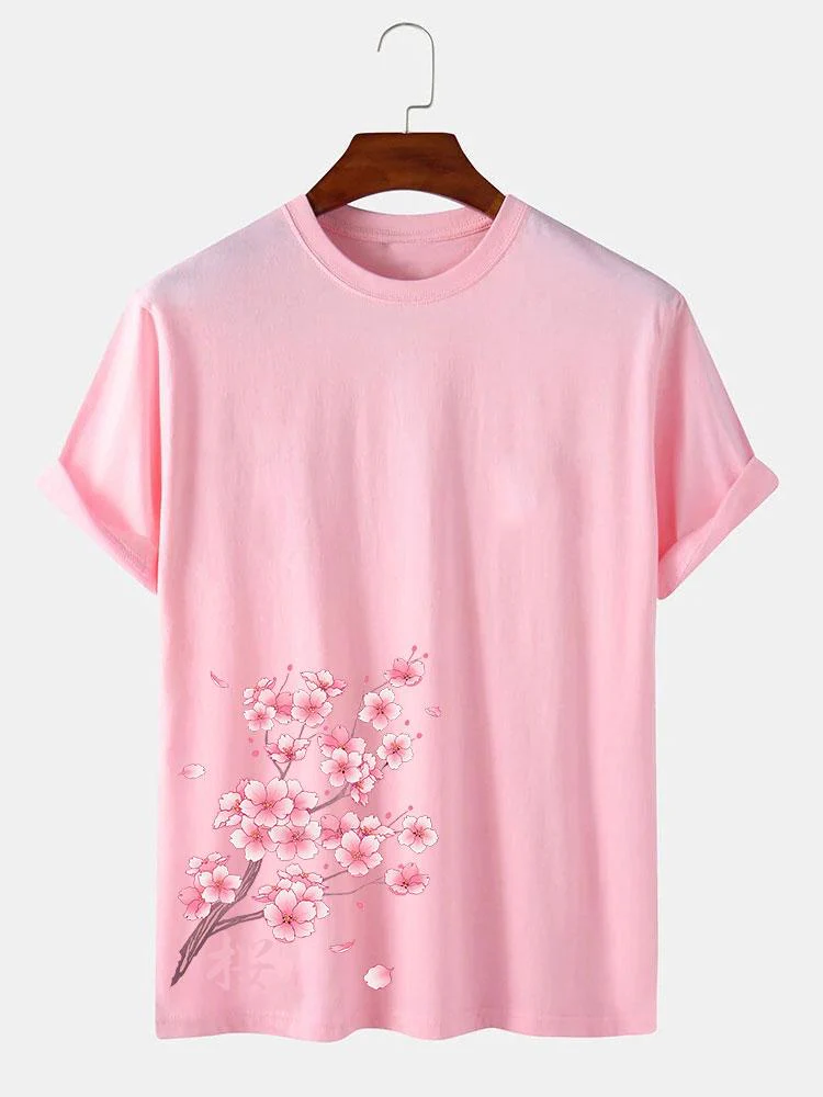 Jordan® | Cherry Blossoms Print T-Shirt - Image 9