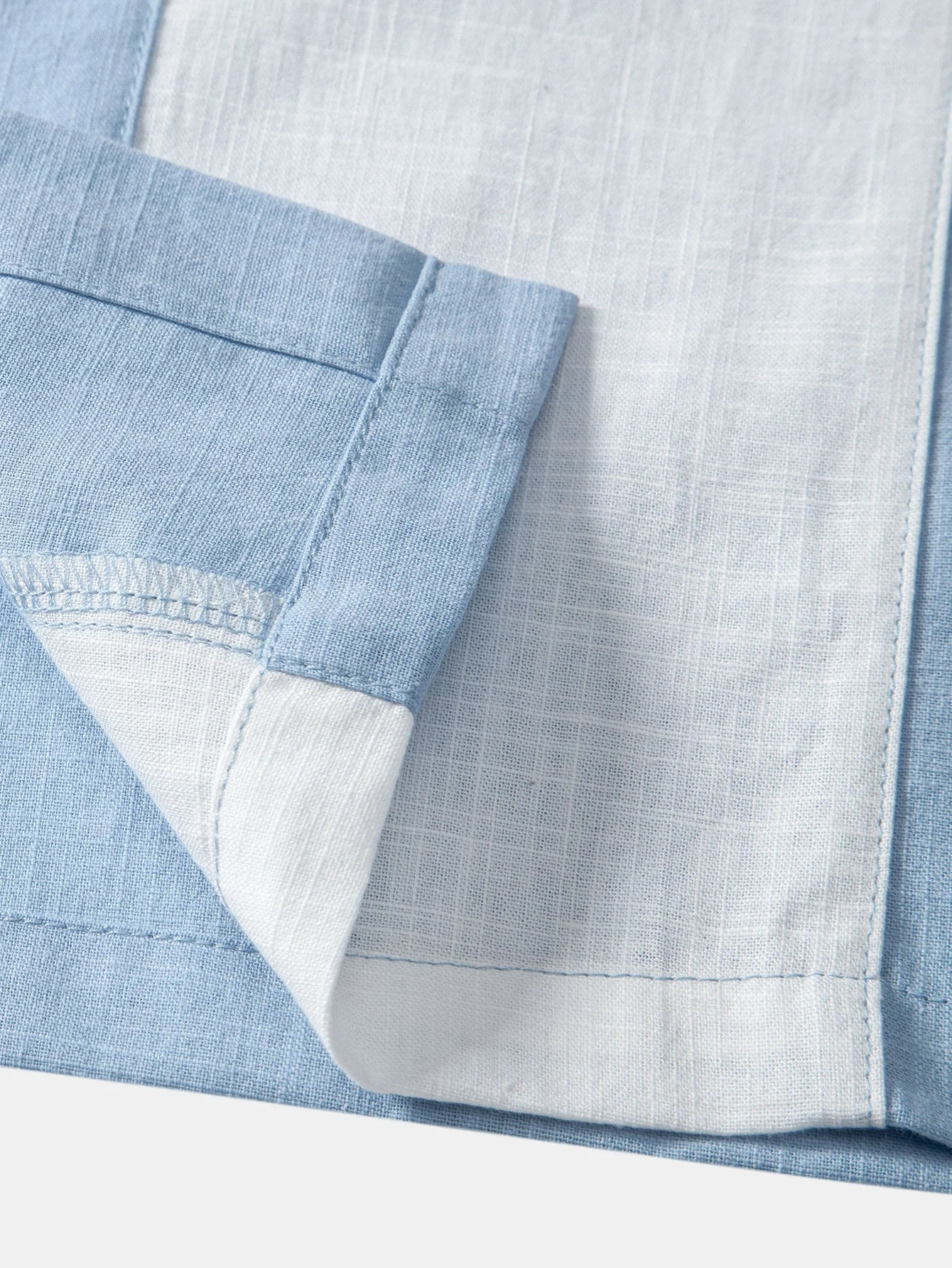Jordán® | Linen Look Patchwork Bowling Shirt & Straight Leg Linen Pants - Image 19
