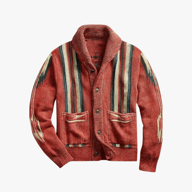 Jordan | Men's Vintage Knit Cardigan - Image 2