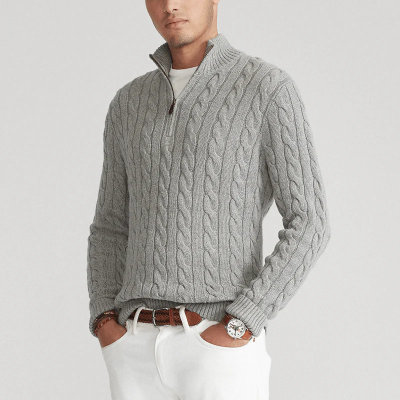 Jordi | Classic half-zip sweater - Image 4