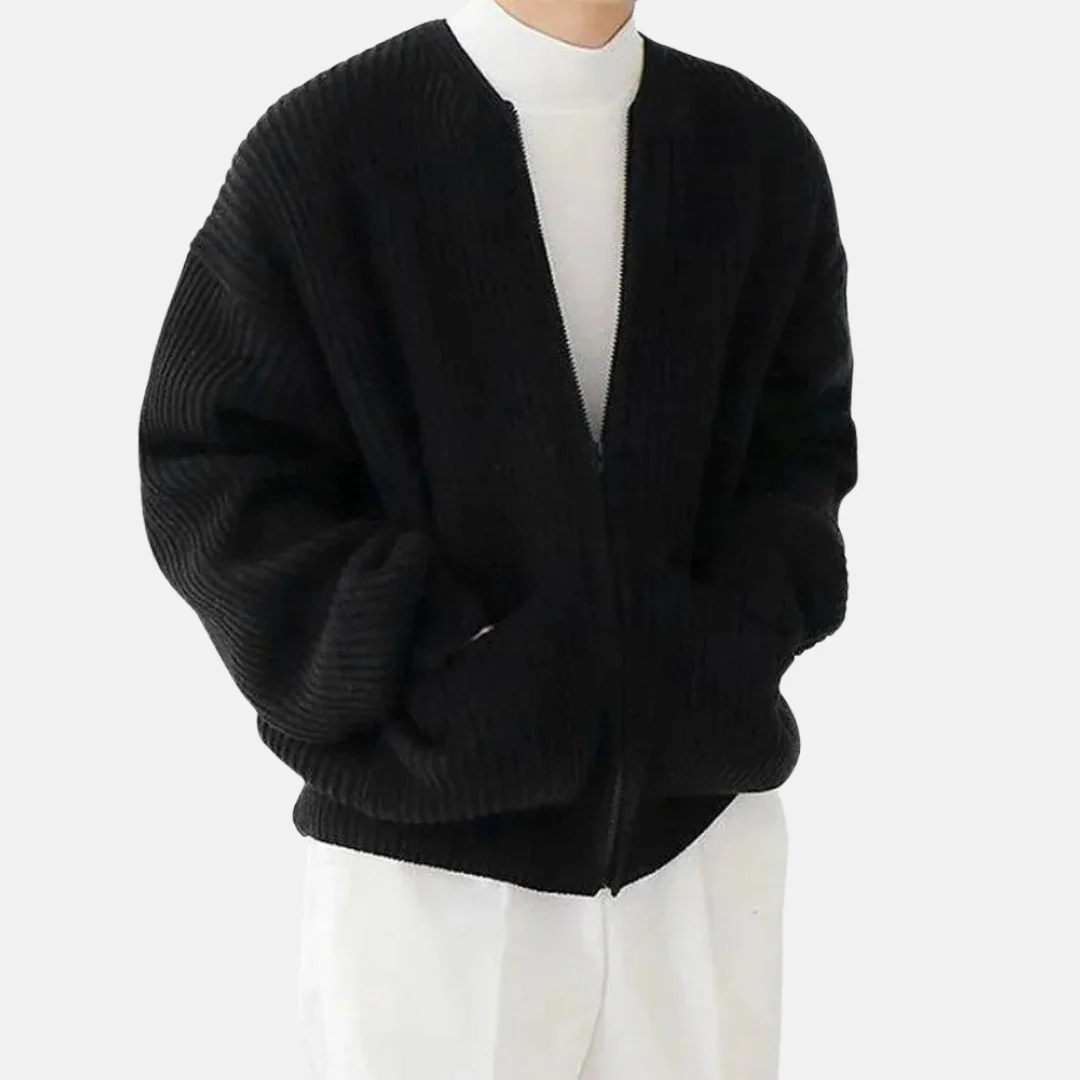 Jordi | Men's relaxed fit cardigan - Image 7