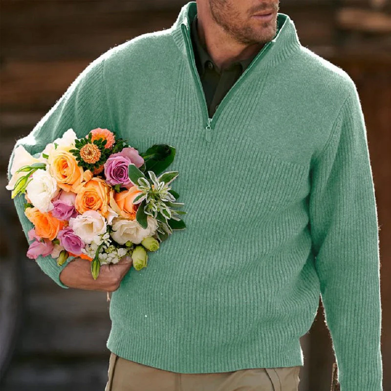 Jordy® | Casual Comfortable Thick Sweater With Zip - Image 3