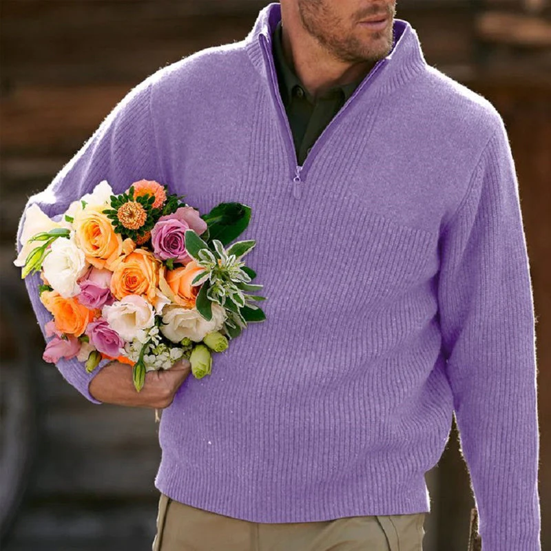 Jordy® | Casual Comfortable Thick Sweater With Zip - Image 4