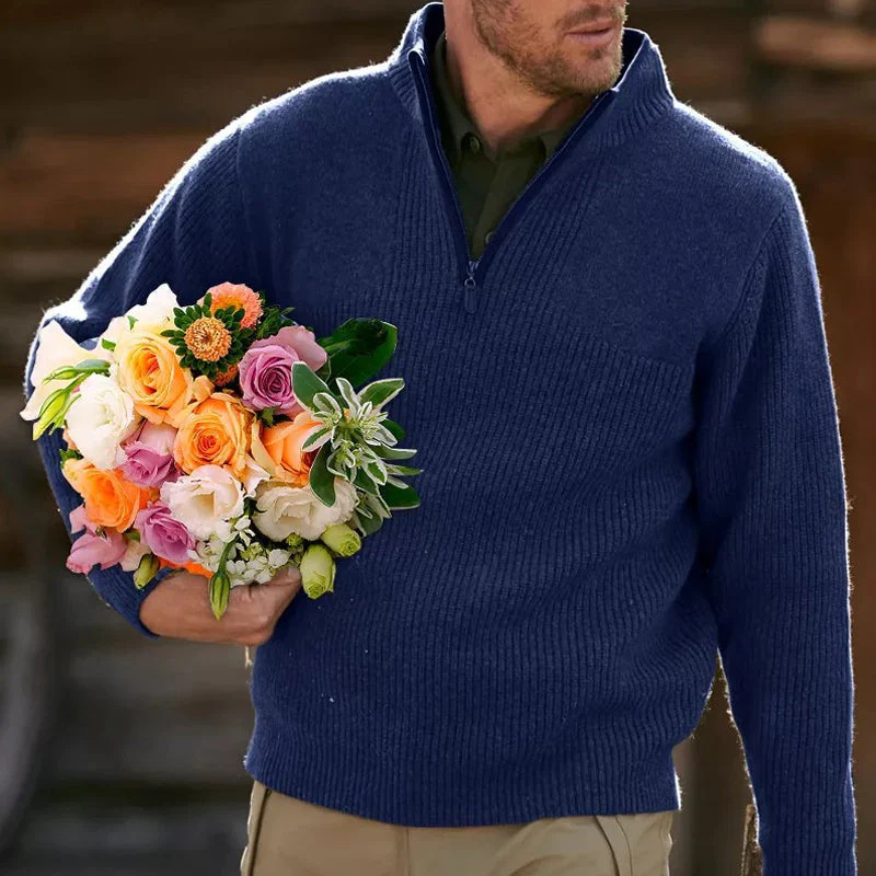 Jordy® | Casual Comfortable Thick Sweater With Zip - Image 5