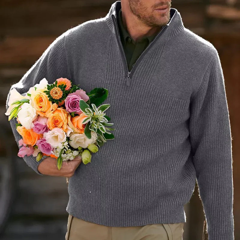 Jordy® | Casual Comfortable Thick Sweater With Zip - Image 6