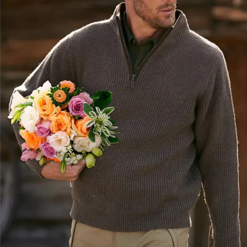 Jordy® | Casual Comfortable Thick Sweater With Zip - Image 7