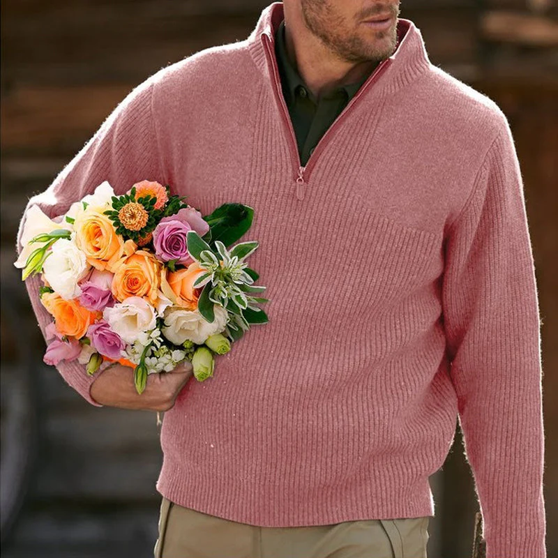 Jordy® | Casual Comfortable Thick Sweater With Zip - Image 9